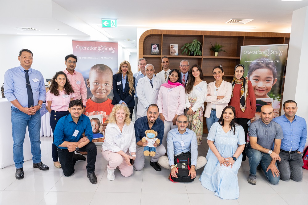 cleft lip and palate before and after operation smile